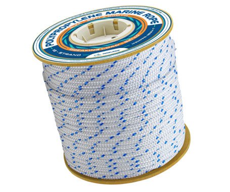 AQUA MARINE - Polypropylene Marine Rope - (90 Meter Spool)